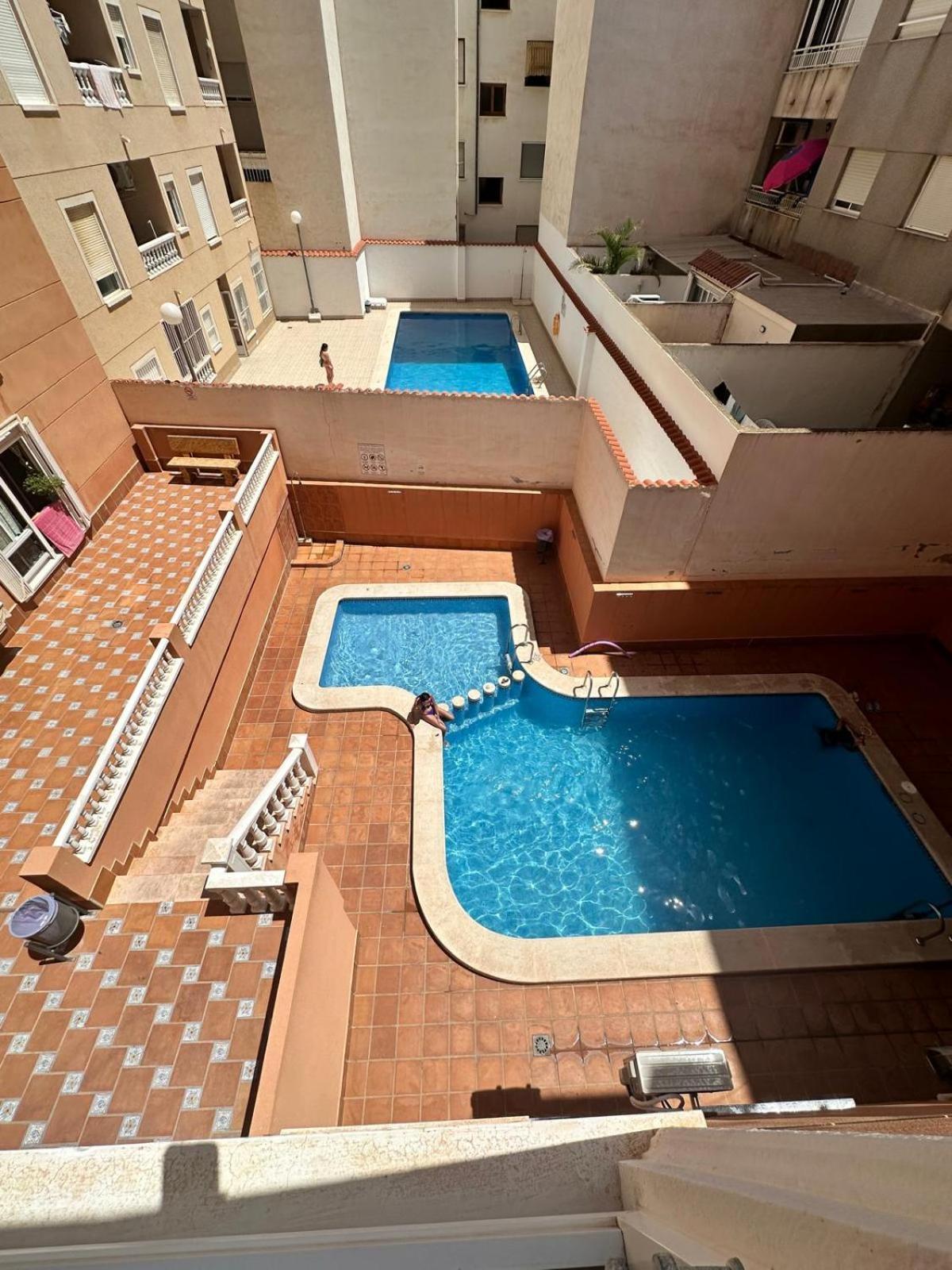 Torrevieja Precioso Apto En Calle San Pascual Con Piscina Cerca De Todos Los Servicios Bagian luar foto